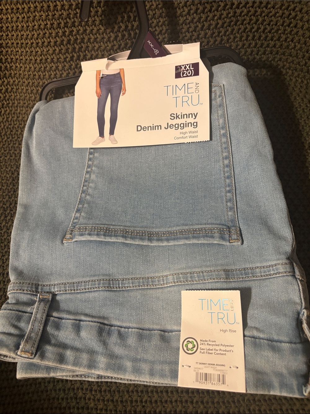 Time and True skinny jegging denim size 20 XXL